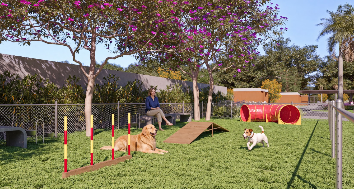 Pet Place no Residencial Manhattan Itu